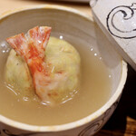 鮨旬美西川 - 海老おまんじゅう