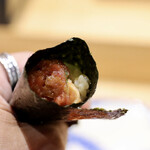 鮨旬美西川 - ハンバーグ巻き