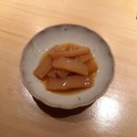 旬蕾 - 白いかの醤油漬け、いいですよ。