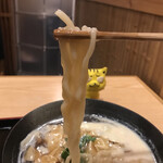 九庵 - 湯葉豆乳うどん、にゅ～～ん！