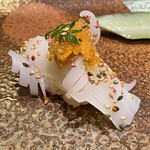 天寿し - いか　おいしい