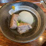 SATOブリアン さんごう - 前菜　ヒレの塩煮込み