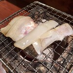 めしの助 - 炭焼(ハーフ)
      ⑴あかいか　⑵穴子