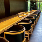 アマン京都 - 「鷹庵」のカウンター席