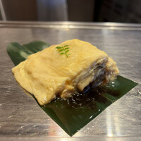 くずし鉄板 あばぐら 神田店 - 奥久慈の玉子焼き