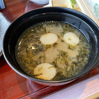 札幌 なだ万雅殿 - 岩海苔と麩