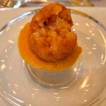 OTTO SETTE - アランチーニ（ライスコロッケの仲間）を割って見た