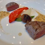 OTTO SETTE - 牛肉の網焼き アップ！