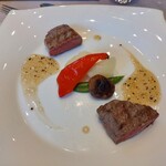 OTTO SETTE - 牛肉の網焼き〜トリュフ風味のソース〜