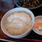 龍潭酒家 - ご飯