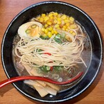 新見ら～めん いぶき - ストレート細麺