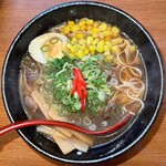 新見ら～めん いぶき - 千屋牛ラーメン　しょうゆ　850円