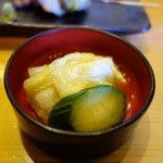 鶏味座 - お新香