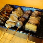 鶏味座 - おまかせ４本串