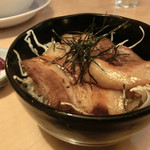 らーめん桜 - Bセットの豚バラ丼