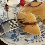 Roiyaru - パンケーキセット（税込 1,100円）評価＝△：パンケーキ