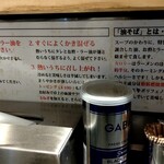 油そば 東京油組総本店 - 食べ方指南