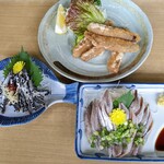 焼蛤 浜茶屋 向島 - 料理写真:【2022/9】いわし単品3種