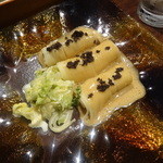 俺のフレンチ - ラングスティーヌのカネロニ仕立て フォアグラ・トリュフソース