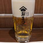 Odengyuutan Izakaya Omatsu - エビス(生ビール)550円