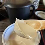 かおく - そば茶プリンが濃厚で美味しい