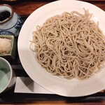 Yutakean - 辛味おろしそば（1100円）、そば大盛（385円）
