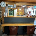 そらち 炭鉱の記憶マネジメントセンター - カフェカウンター