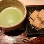 Sabou Tsuruya - 抹茶わらび餅セット