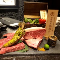 麻布 肉しゃり - 
