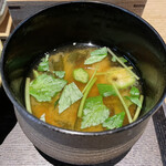 アマン京都 - 味噌汁