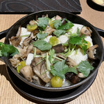 アマン京都 - 鱧と茸のリゾピラフ