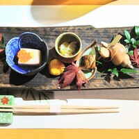 梅田 鮨 個室 みや川 - 前菜5種盛り合わせ