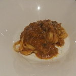 エノテカ・ラ・リコルマ - 2013/04　アップル草原ポークのトリッパ煮込みソース