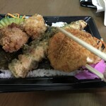 宅配 からあげ弁当 新前橋 うみんちゅ - 料理