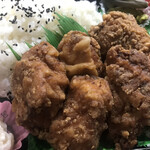 鶏笑 - 満腹唐揚げ弁当（もも肉）