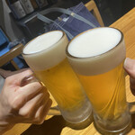 中華たけ亭 - 乾杯！