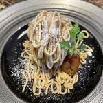 ピエールプレシュウズ 本店 - モンブラン・ブリュレ　¥1,320円(込)