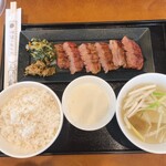 伊達の牛たん本舗 - 芯たん定食