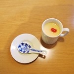 うえ村 - 梅の茶碗蒸し