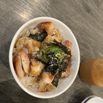 ヌードルダイニング 道麺 - 鳥丼　ミニミニ　280円