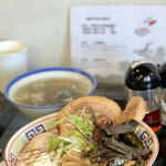 らー麺　Do・Ni・Bo - 煮干し油そば味玉入り