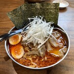 かるびラーメン - かるびラーメンMAX盛り 大辛