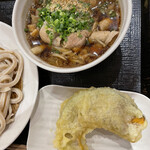 武蔵野うどん 澤村 - きのこ肉汁