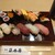 すし 築地日本海 - 料理写真:上握り寿司 ¥1,600（税込）