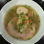 創作麺工房 鳴龍 - 塩拉麺/アップ