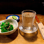 源氏 - 菜の花からし醤油（１杯目）
