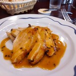 ル・クープシュー - ⚫メイン「鶏むね肉ソテー　バジルソース」