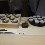 鮨こゝろ - 自家茶畑で 作ってる 『心』と いう お茶の 水だし