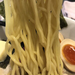 上州濃厚中華蕎麦 はたお商店 - モチッ！プツッ！の中太卵麺♡