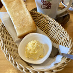 コメダ珈琲店 - モーニングB （手作りたまごペースト）珈琲代500円